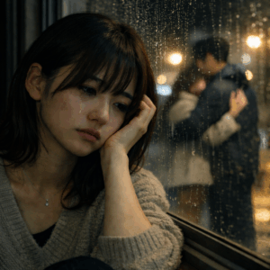 不倫されている女の子をイメージしたAI画像